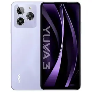 Lava Yuva 3 (Cosmic Lavender,4+4*GB RAM,UFS 2.2 64GB Storage) ₹6,998